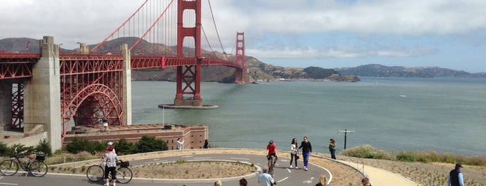 Golden Gate Bridge Welcome Center is one of The 15 Best Places for Fishing in San Francisco.
