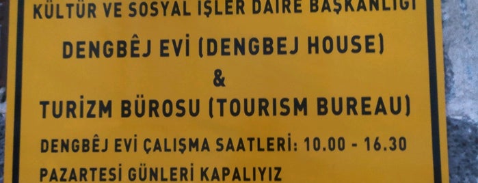 Dengbejler Evi is one of Gittiğim Mekanlar.