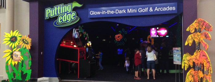 Putting Edge Glow-in-the-Dark Mini Golf is one of Orlando.