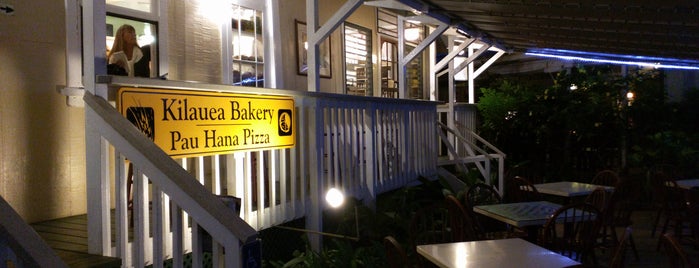 Kilauea Bakery & Pau Hana Pizza is one of Kaua'i.