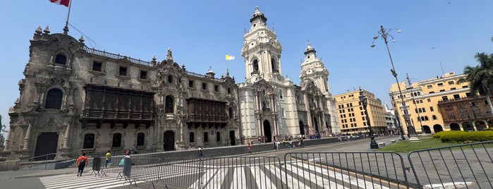 Plaza Mayor de Lima is one of All-time favorites in Peru.