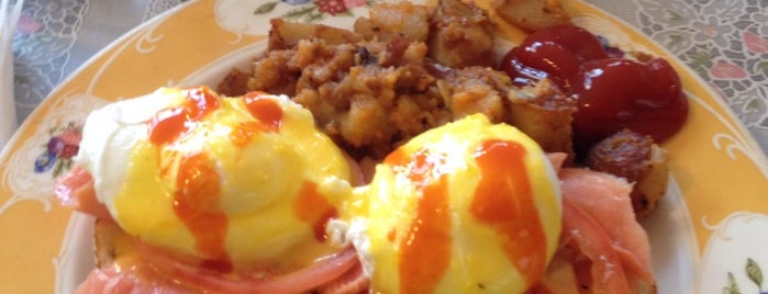 Thornton's Restaurant & Cafe is one of Boston's Best Eggs Benedict Dishes.