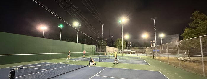 Austin High Tennis Center is one of badge locations.