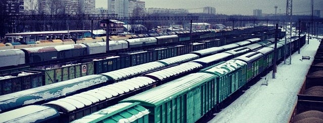 Ж/д станция «Бескудниково» is one of Badge Trainspotter in Moscow.