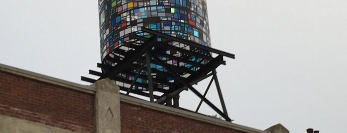 Stained Glass Water Tower is one of Brooklyn.