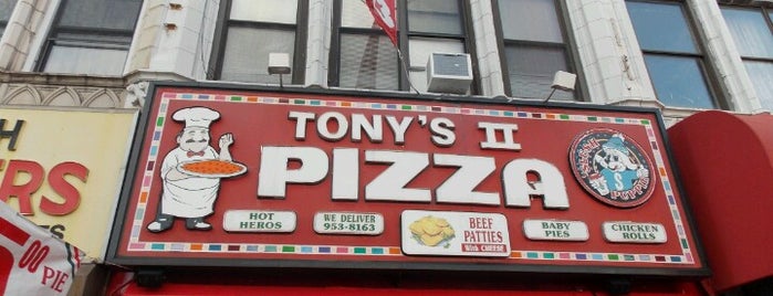 Tony's Pizza is one of NYC - Brooklyn Places.