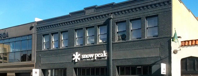 Snow Peak is one of PDX Shopping.