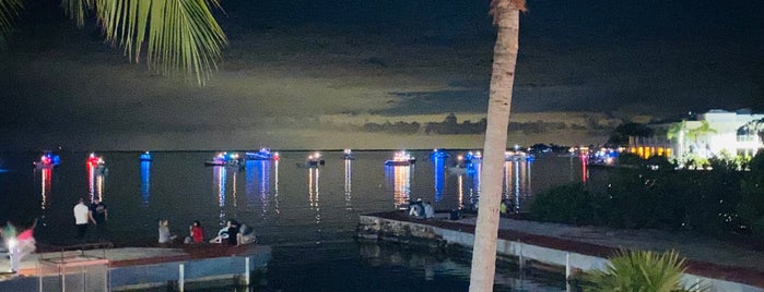 Breezer's Tiki Bar is one of The 15 Best Places for Sunsets in Key Largo.