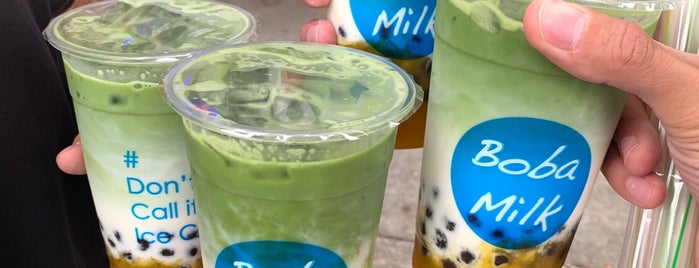 Boba Milk is one of Portland A-G.