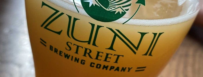 Zuni Street Brewing Company is one of Lugares favoritos de Emily.