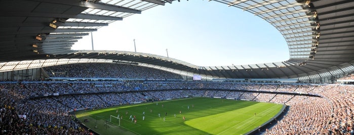 Etihad Stadium is one of Premier League Stadiums.