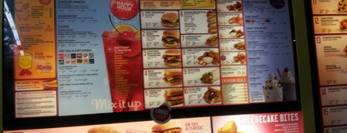 SONIC Drive In is one of Top picks for Fast Food Restaurants.