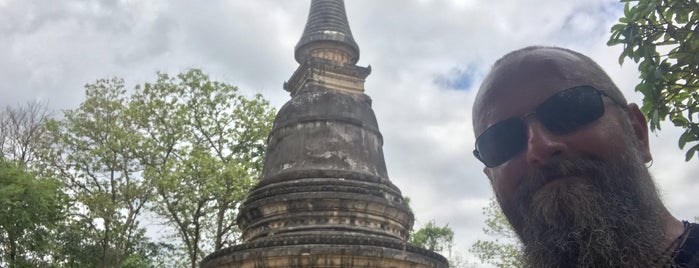 Wat U-mong's Pagoda is one of Chiang Mai.