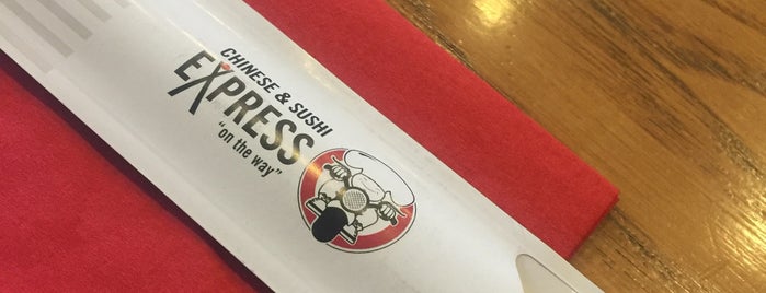 Chinese & Sushi Express is one of สถานที่ที่ Esen ถูกใจ.