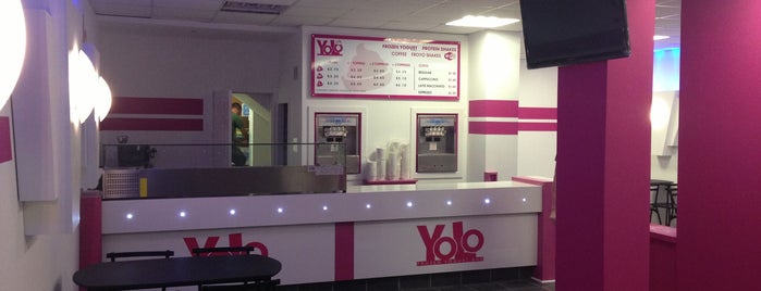 Yolo Frozen Yogurt Bar is one of 😋🥂🍺  - Glasgow.