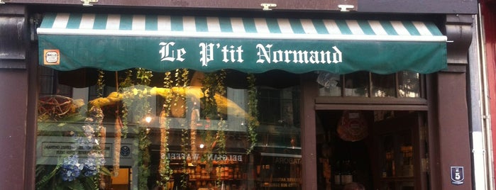 Le P'tit Normand - Charcuterie is one of Snacks & petite resto BX.