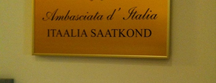 Itaalia Suuraatkond | Embassy of Italy is one of Saatkonnad / Embassys.