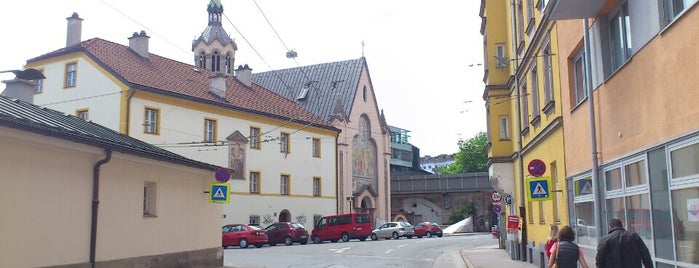 Kirche Dreiheiligen is one of Lugares favoritos de Carl.