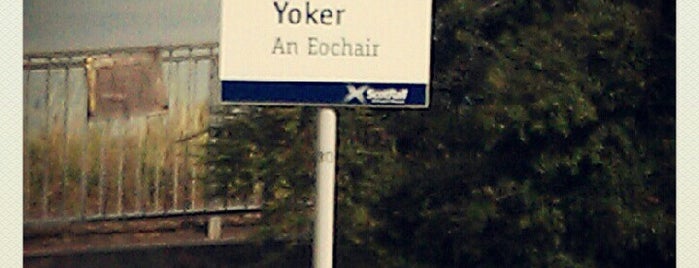 Yoker Railway Station (YOK) is one of European Vacation.