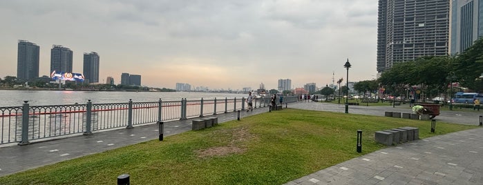 Saigon River is one of Ho Chi Minh City.