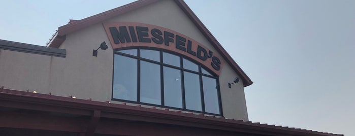 Miesfeld's Market is one of places we go!.