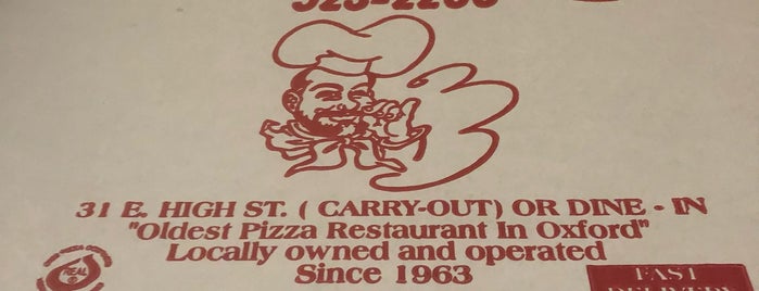 Bruno's Pizza is one of All-Time Favorite Food Spots.