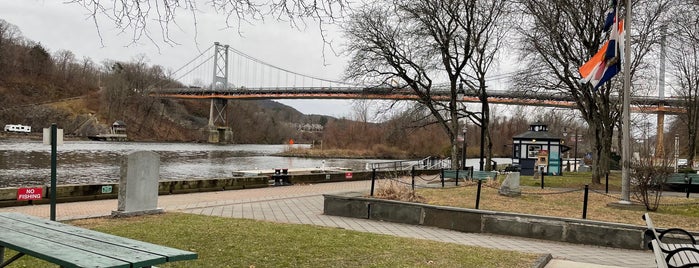The Strand Walkway (Rondout River Walk) is one of Kingston, NY.