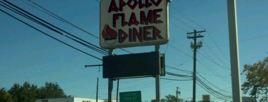 Apollo Flame Diner is one of Top 10 places to eat near Clementon, NJ.