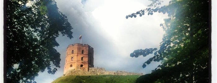 Gedimino Pilies Bokštas | Gediminas’ Tower of the Upper Castle is one of Vilnius to do.