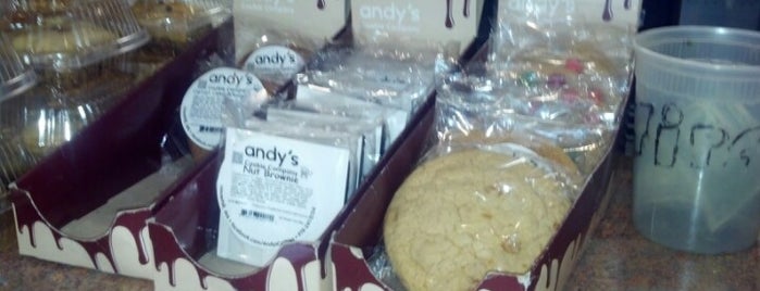 Supreme Pizza is one of Andy's Cookie Company retailers.