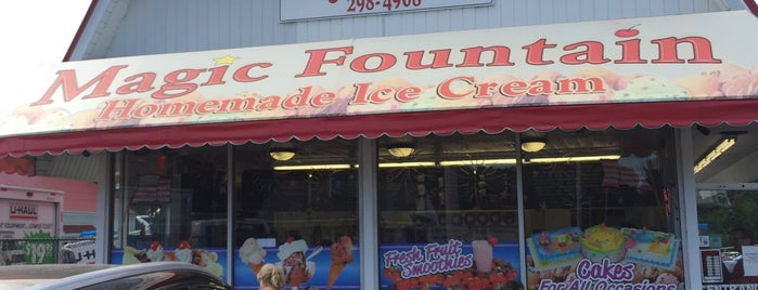 Magic Fountain Ice Cream is one of North Fork.