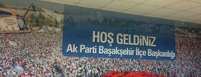 AK Parti Başakşehir Ilçe Başkanlığı is one of Tempat yang Disimpan Gülseren.