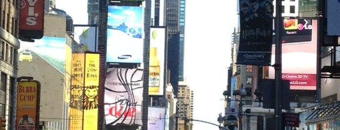 Times Square is one of NY.
