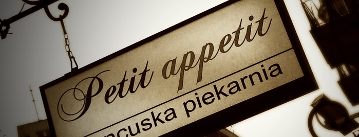 Petit appetit is one of Warsaw.