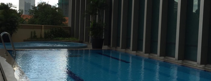 Intercontinental Residence Pool is one of LIFE in HCMC.