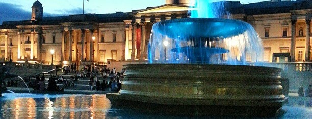 Trafalgar Square is one of London, United Kingdom.