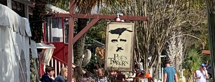 Poe's Tavern is one of The Holy City.