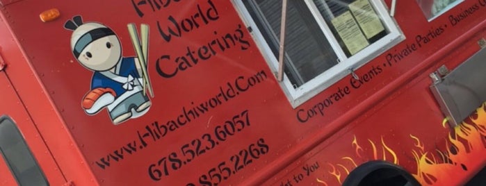 Hibachi World Food Truck is one of สถานที่ที่ Chester ถูกใจ.