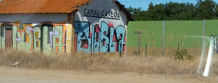 Canal Caveira is one of Locais salvos de Telita.