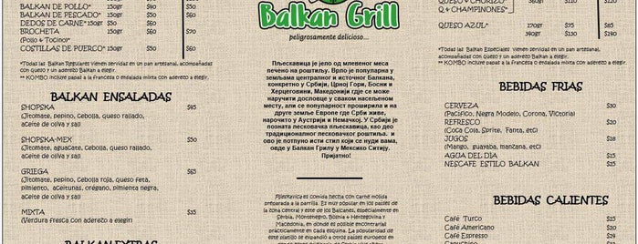 Balkan Grill is one of The 15 Best Places for Burgers in Mexico City.