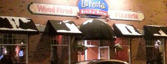 La Festa Brick & Brew Pizzeria is one of Tempat yang Disimpan Neville.