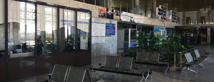 Zhezkazgan Airport (DZN) is one of Work and Travels.