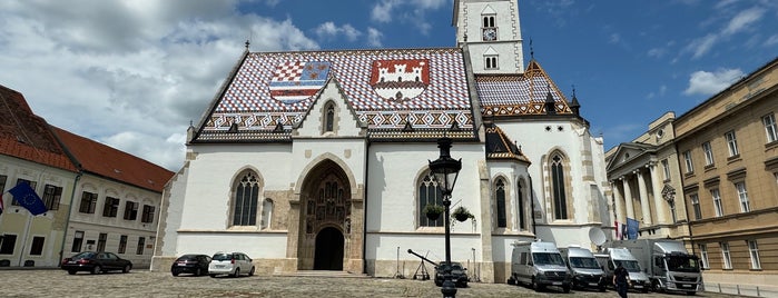 Trg Sv. Marka is one of Zagreb, Croatia.