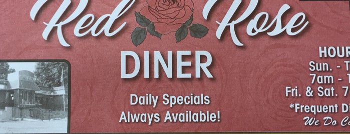 Red Rose Diner is one of The Diner Diner.