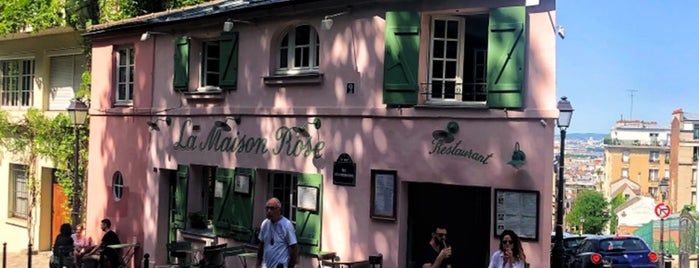 La Maison Rose is one of Int’l Drinks & Eats: France.