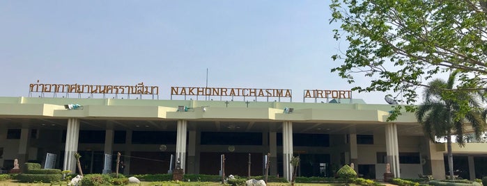 Nakhon Ratchasima Airport (NAK) ท่าอากาศยานนครราชสีมา is one of Airports of Thailand สนามบินประเทศไทย.