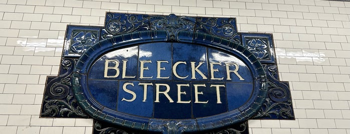MTA Subway - Bleecker St (6) is one of New York.