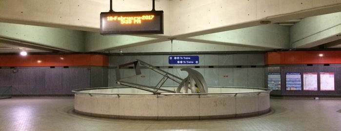 State Center Metro Station is one of frequent places.