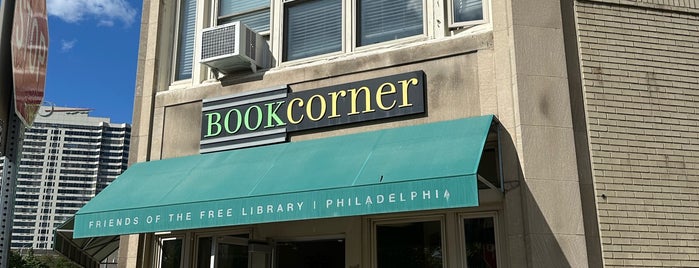 Book Corner is one of Philly spots.