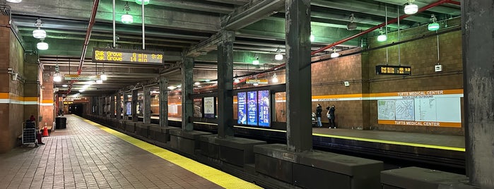 MBTA Tufts Medical Center Station is one of MBTA Subway Stations.